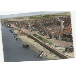 GRAND-FORT-PHILIPPE et PETIT-FORT-PHILIPPE: le calvaire et vue d'ensemble vue aérienne 10X15 - très bon état
