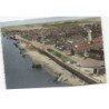 GRAND-FORT-PHILIPPE et PETIT-FORT-PHILIPPE: le calvaire et vue d'ensemble vue aérienne 10X15 - très bon état