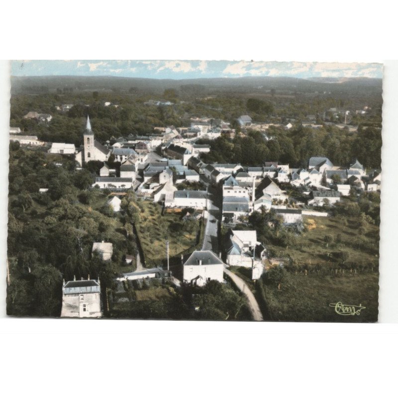 GOMMEGNIES: vue générale vue aérienne 10X15 - très bon état