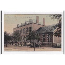 BELLENAVES : l'ecole communale des garcons (toilée) - tres bon etat