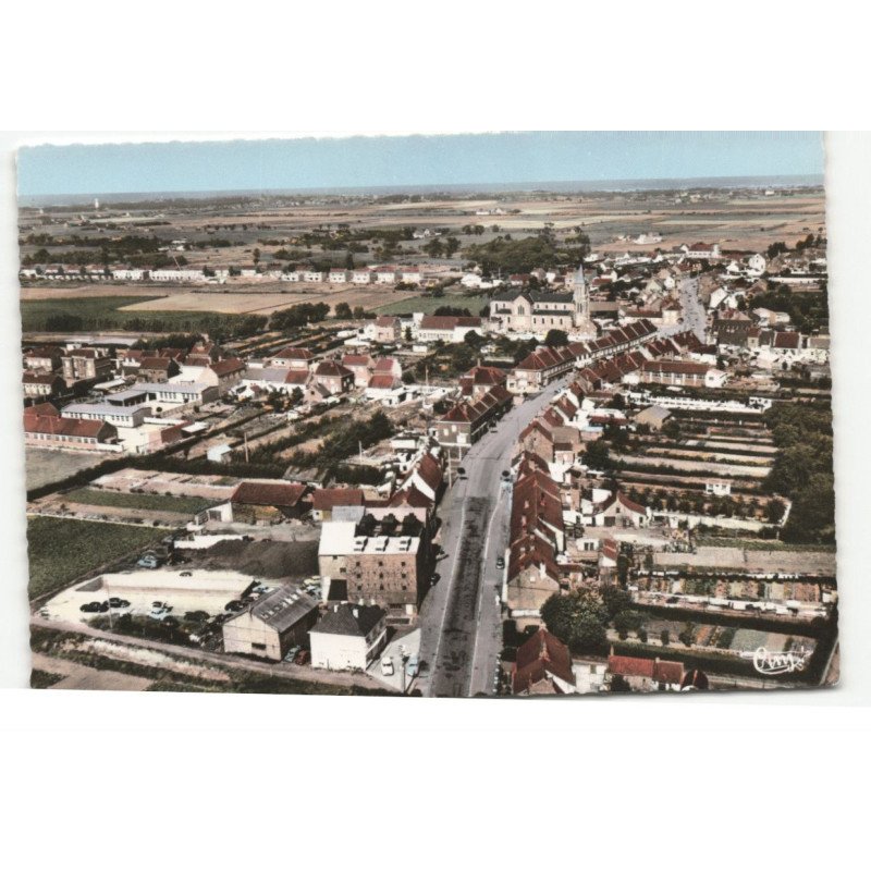 GHYVELDE: vue générale vue aérienne 10X15 - très bon état