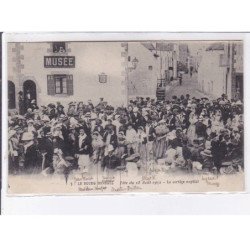 BOURG-de-BATZ: fête du 18 août 1912, le cortège nuptial - très bon état