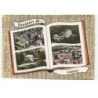 FOURMIES: souvenir de..., les étangs, château la marlière, le théâtre vue aérienne 10X15 - très bon état