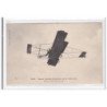 NICE : grand meeting d'aviation 10-25 avril 1910, biplan curtiss en plein vol - tres bon etat