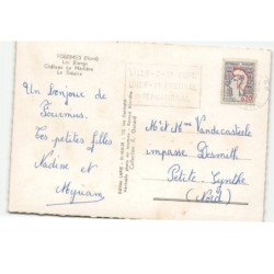 FOURMIES: les étangs château la marlière, le théâtre vue aérienne 10X15 - très bon état