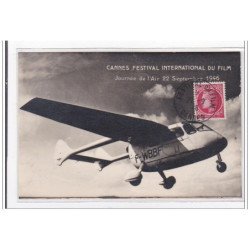 CANNES : festival international du film, journée de l'air 22 septembre 1946 - tres bon etat