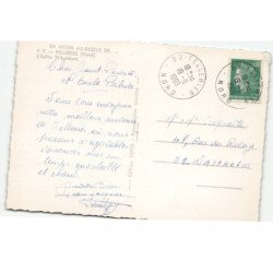 FELLERIES: l'église saint-lambert vue aérienne 10X15 - très bon état