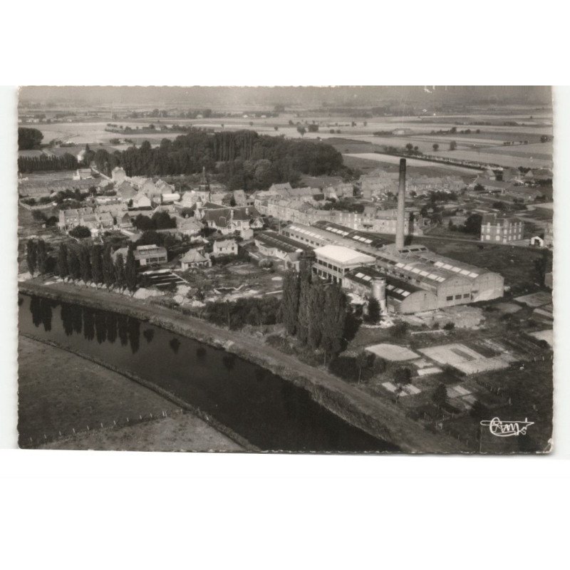 FRELINGHIEN: vue générale, la lys vue aérienne 10X15 - très bon état