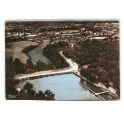 FOURMIES: étangs des moines vue aérienne 10X15 - très bon état