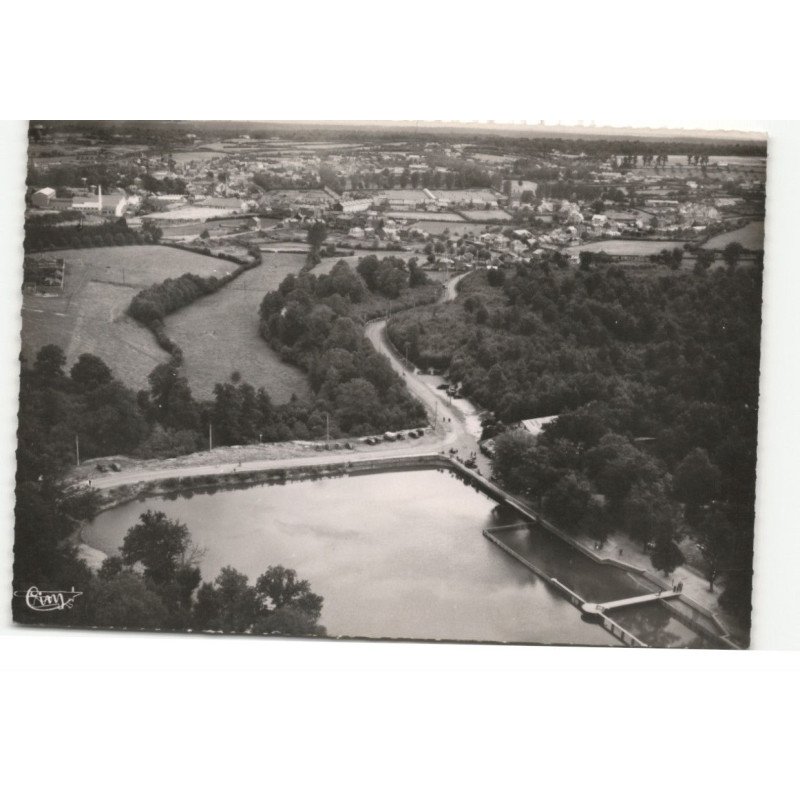 FOURMIES: étangs des moines vue aérienne 10X15 - très bon état