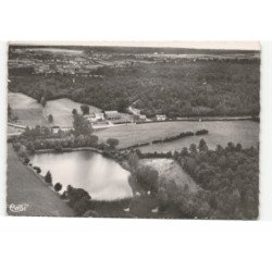 FOURMIES: l'étang de la bouchère vue aérienne 10X15 - très bon état