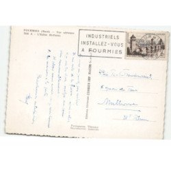 FOURMIES: l'église saint-pierre vue aérienne 10X15 - très bon état