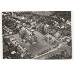 FOURMIES: l'église saint-pierre vue aérienne 10X15 - très bon état