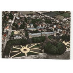 FOURMIES: le square et l'école victor-hugo vue aérienne 10X15 - très bon état