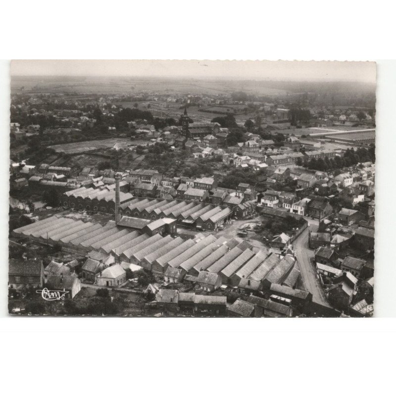 FOURMIES: trieux, vue générale vue aérienne 10X15 - très bon état