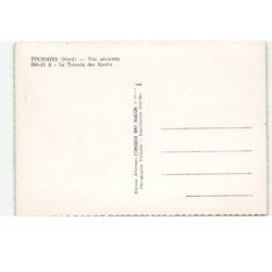 FOURMIES: le terrain des sports vue aérienne 10X15 - très bon état