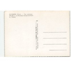 FOURMIES: le nouveau groupe scolaire du trieux vue aérienne 10X15 - très bon état