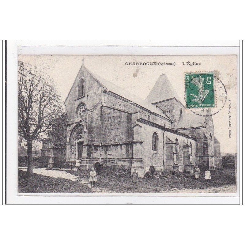 CHARBOGNE : l'eglise - tres bon etat