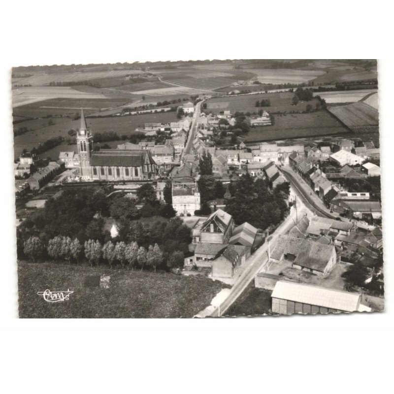 FLETRE: vue générale vue aérienne 10X15 - très bon état