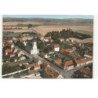 FERIN: place de la mairie, église vue aérienne 10X15 - très bon état