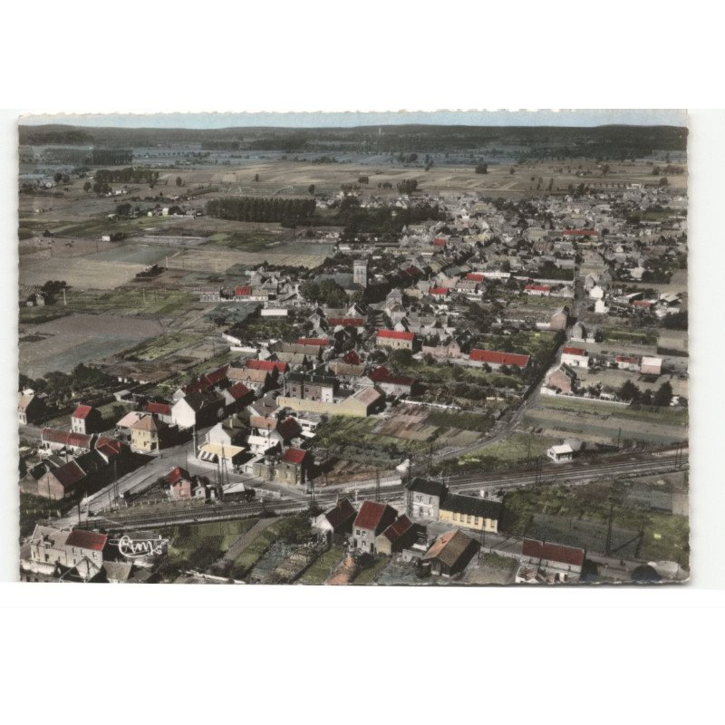 FENAIN: vue générale vue aérienne 10X15 - très bon état