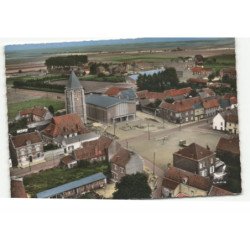 FRETIN: l'église saint-martin vue aérienne 10X15 - très bon état