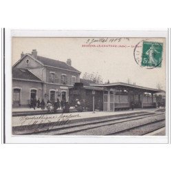 BRIENNE-le-CHATEAU : la gare - tres bon etat