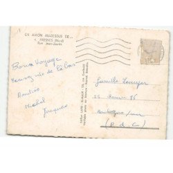 FRESNES: rue jean-jaures vue aérienne 10X15 - très bon état