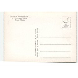 FOURMIES: trieux l'église vue aérienne 10X15 - très bon état