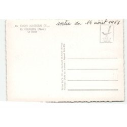 FOURMIES: le stade vue aérienne 10X15 - très bon état