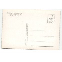 FOURMIES: la place verte vue aérienne 10X15 - très bon état