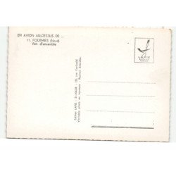 FOURMIES: vue d'ensemble vue aérienne 10X15 - très bon état
