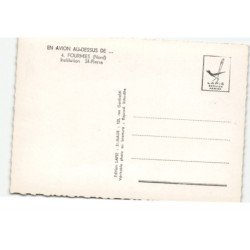 FOURMIES: institution saint-pierre vue aérienne 10X15 - très bon état