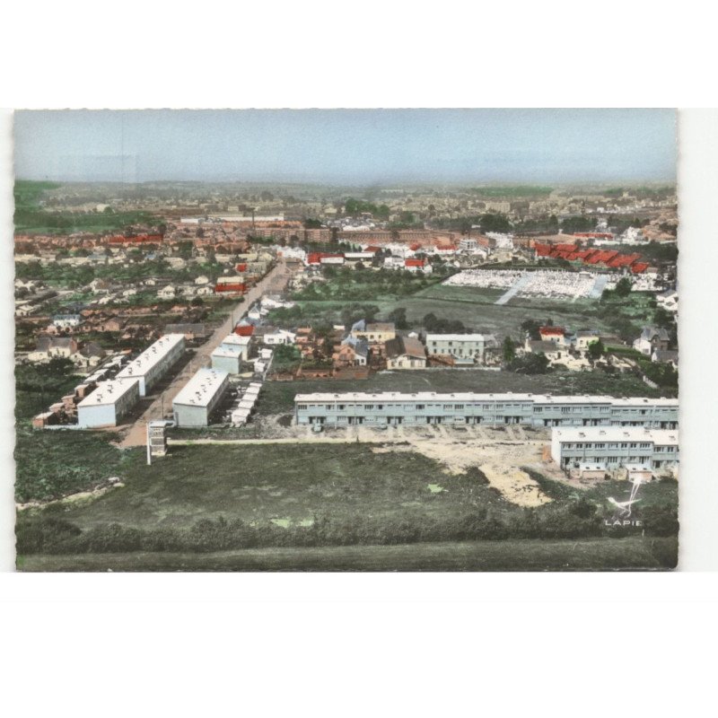 FOURMIES: vue aérienne 10X15 - très bon état