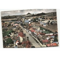FOUQUIERES-les-LENS: vue générale vue aérienne 10X15 - très bon état