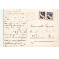 FLINES-les-RACHES: la sainte union des sacrés-coeurs vue aérienne 10X15 - très bon état
