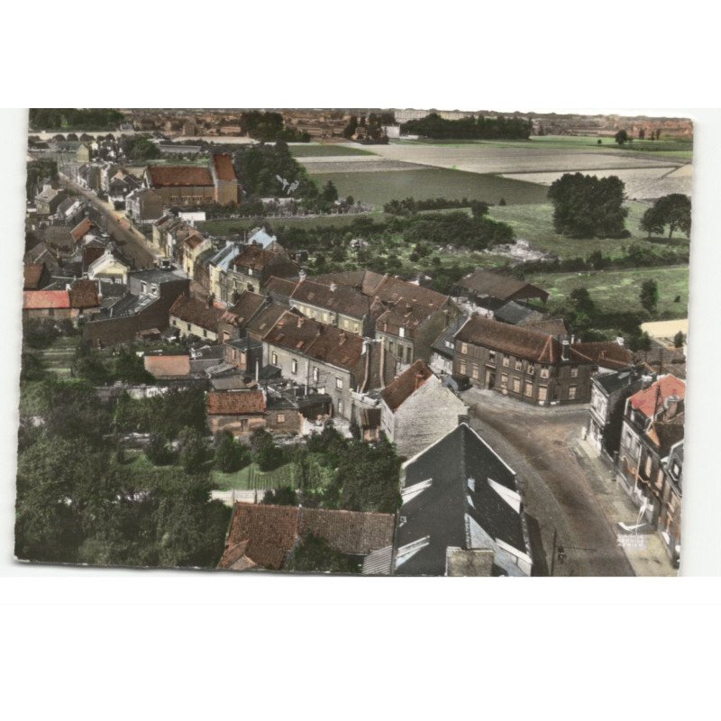 FLERS: rue jules guesde vue aérienne 10X15 - très bon état