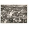FLERS: l'église saint-pierre vue aérienne 10X15 - très bon état