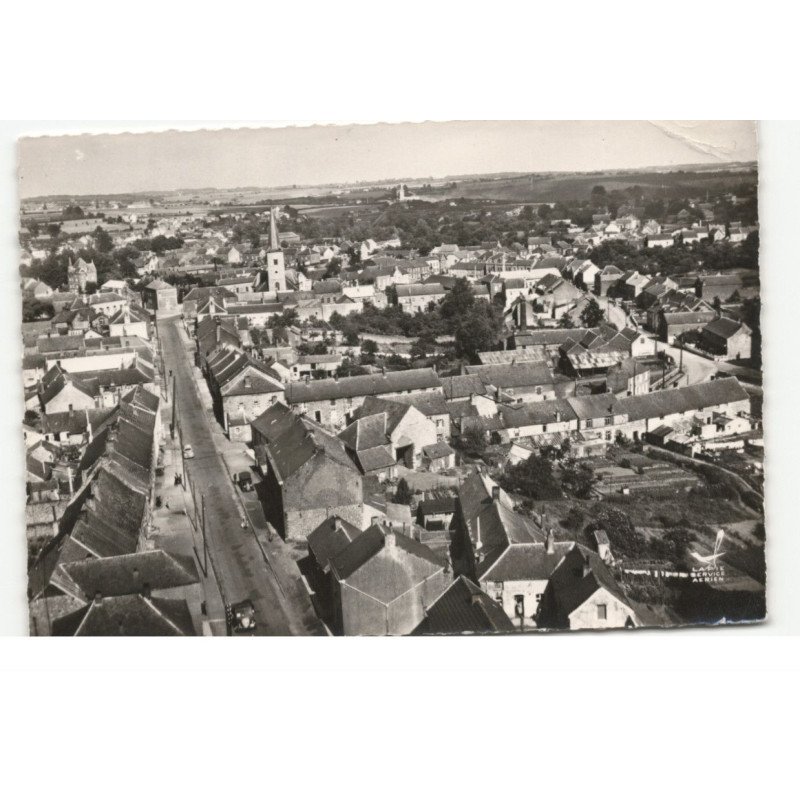 FERRIERE-la-GRANDE: rue casimir fournier vue aérienne 10X15 - très bon état
