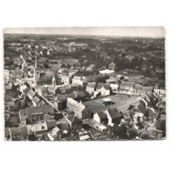 FERRIERE-la-GRANDE: place gambetta vue aérienne 10X15 - état
