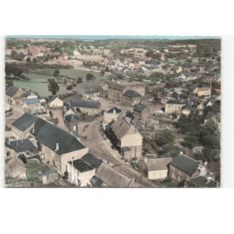FELLERIES: vue panoramique vue aérienne 10X15 - très bon état