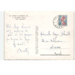 FELLERIES: vue générale vue aérienne 10X15 - très bon état