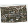FEIGNIES: église et rue de la république vue aérienne 10X15 - très bon état
