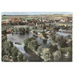 FECHAIN: les étangs vue aérienne 10X15 - très bon état