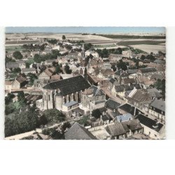 ESCAUDOEUVRES: vue panoramique, l'église vue aérienne 10X15 - très bon état