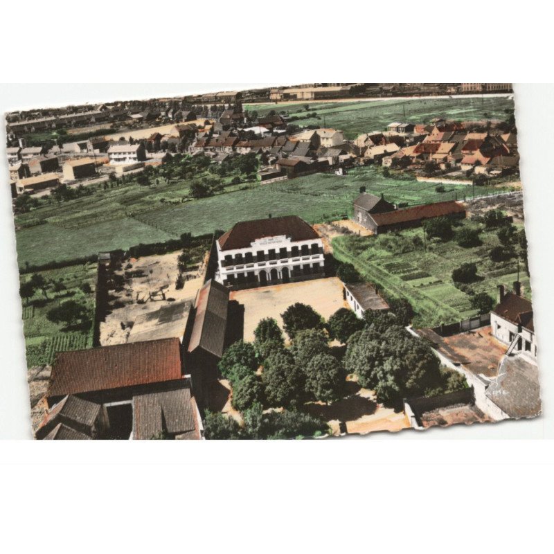 ESCAUDAIN: vue d'ensemble vue aérienne 10X15 - très bon état