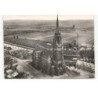 ESTAIRES: l'église saint-vaast vue aérienne 10X15 - très bon état