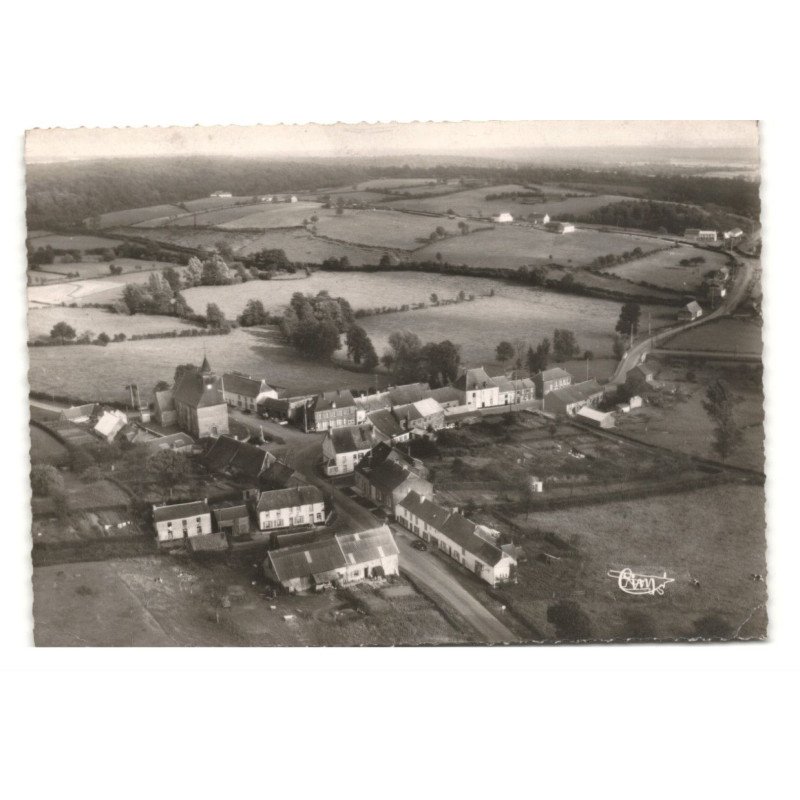 EPPE-SAUVAGE: vue générale vue aérienne 10X15 - très bon état