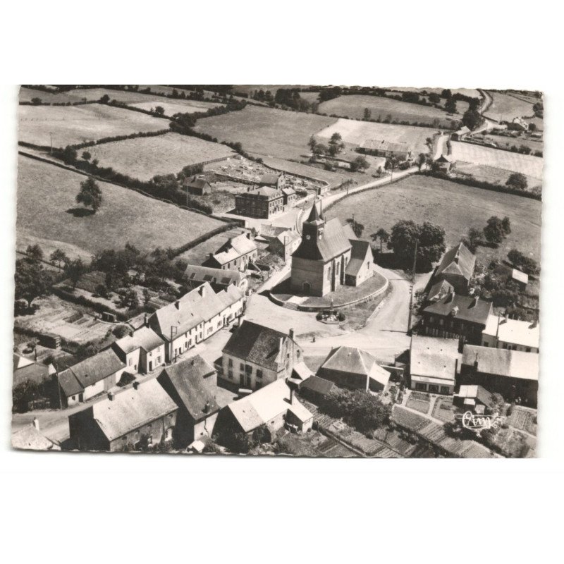 EPPE-SAUVAGE: centre ville vue aérienne 10X15 - très bon état