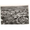 ESTAIRES: église saint-waast, hôtel de ville, la lys vue aérienne 10X15 - très bon état